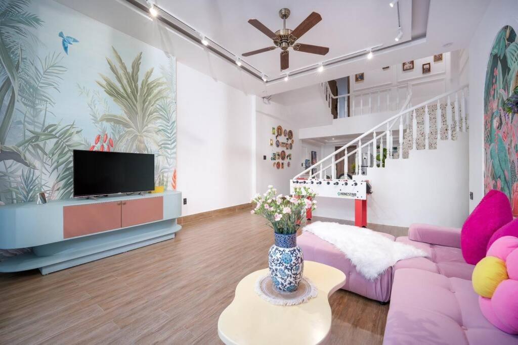 Tropical House Đà Nẵng, căn hộ sang trọng với sân hiên thoáng mát và Wi-Fi miễn phí