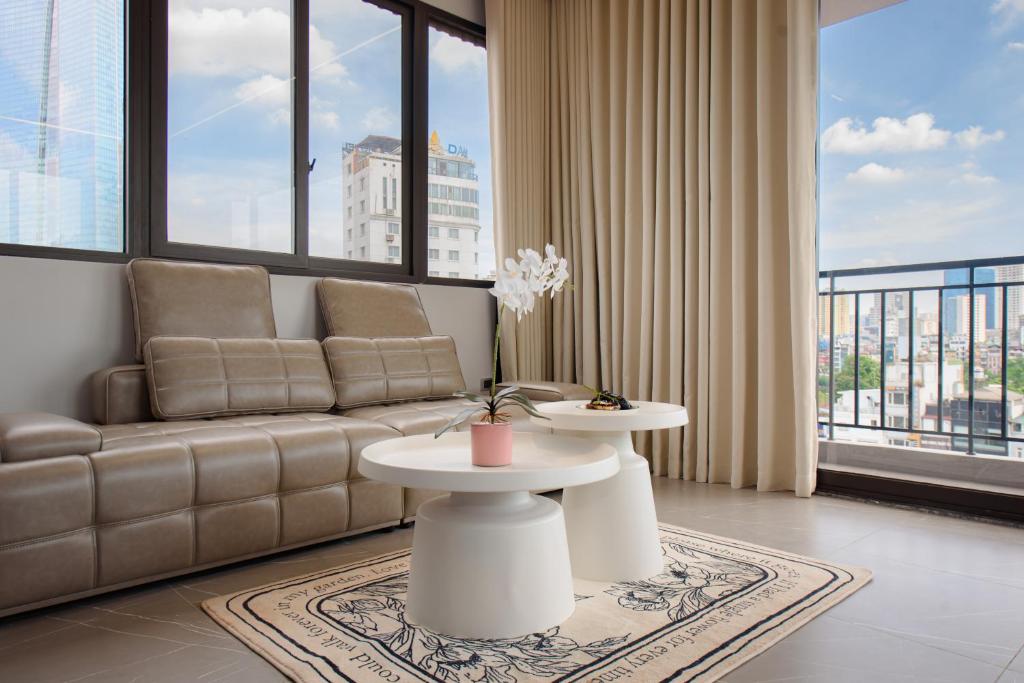 Nagomi Apartment Hà Nội, căn hộ dịch vụ hiện đại với khu vực ăn uống rộng rãi