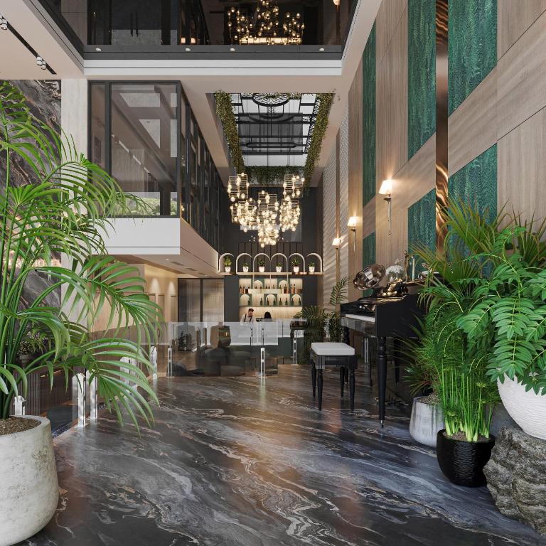 Nature Hotel Ha Noi Westlake, khách sạn sang trọng gần Hồ Tây và Chùa Một Cột với bữa sáng buffet